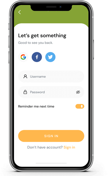 Food Delivery App Like Grubhub Clone Solution - Screenshot 1