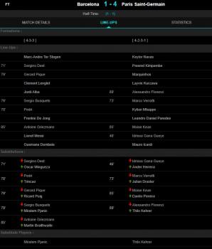 LiveScore Script BETA - Screenshot 7