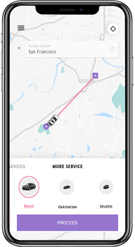 Uber Alternative | On-demand Uber Alternative App Solution - Screenshot 1