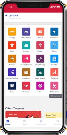 Uber for x solution - Screenshot 1
