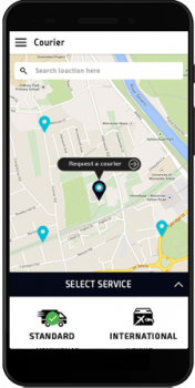 Build Your Business with An App like Uber For Courier - Screenshot 1
