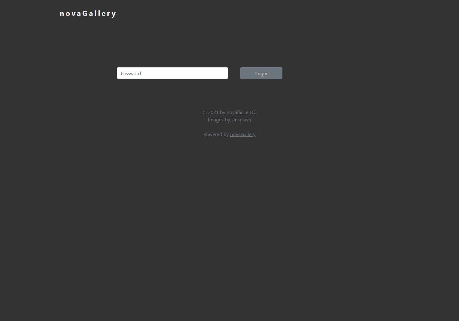 novaGallery - Beautiful and modern PHP Photo Gallery (Flat-File, no database required) - Screenshot 4