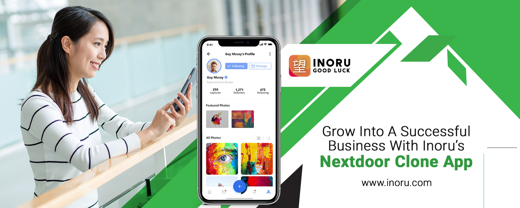 Empower your business by enhancing relations in your user's locality with our Nextdoor clone - Screenshot 1