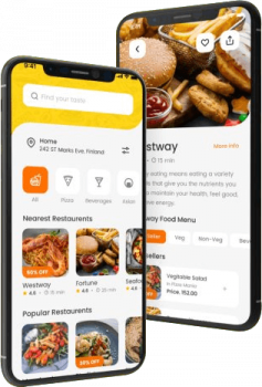 Talabat Clone - 100% Customizable Food Delivery Clone App - Screenshot 1