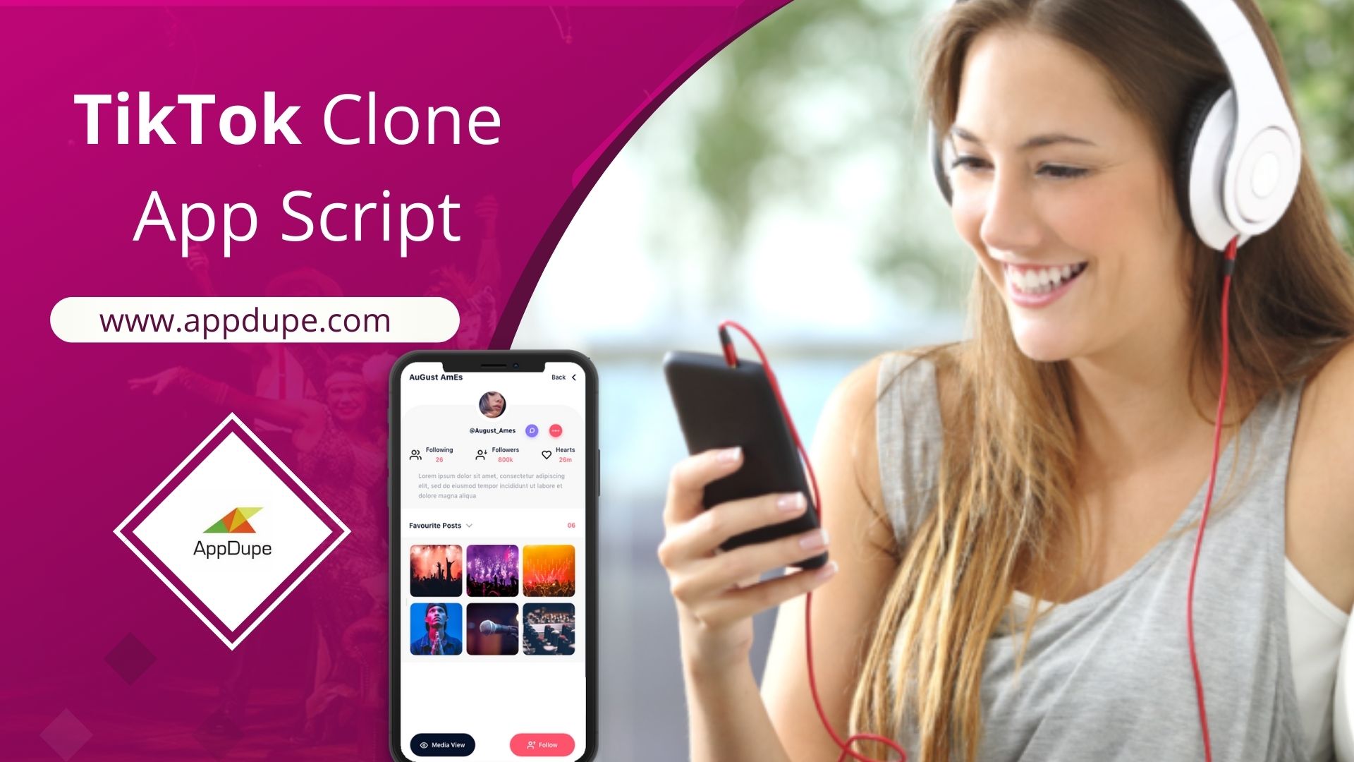 Transform the entire short-video app market using TikTok Clone - Screenshot 1