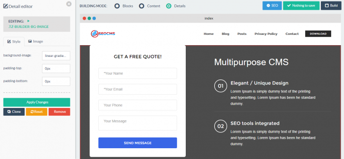 SEOCMS - Best CMS For Bloggers & E-com Affiliates - Screenshot 9