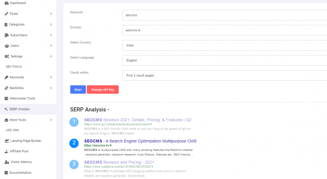 SEOCMS - Best CMS For Bloggers & E-com Affiliates - Screenshot 7