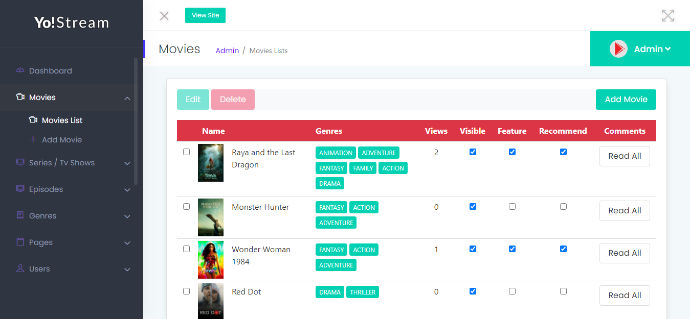 Yo!Stream - Movie &amp - Screenshot 3
