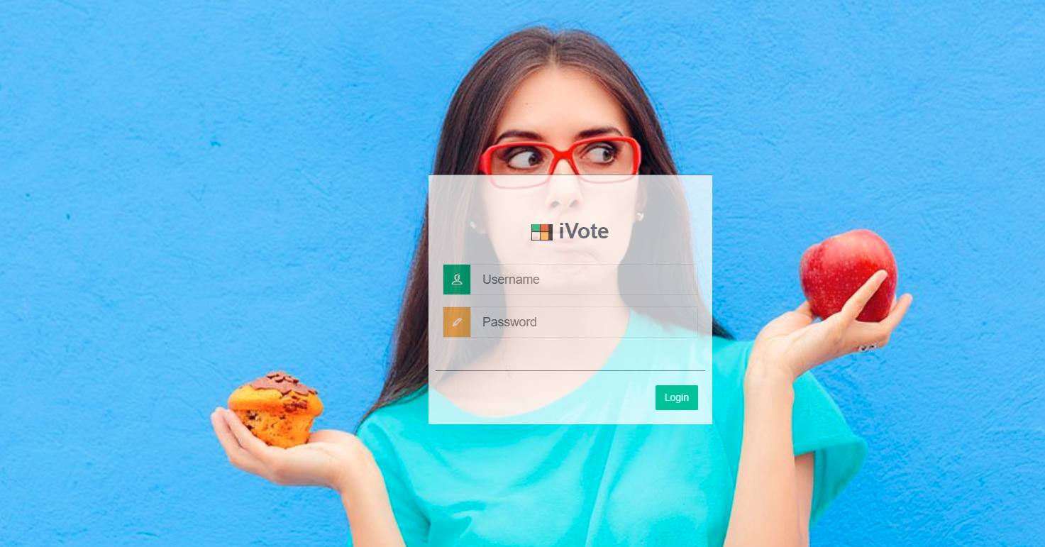 iVote (Voting System) - Screenshot 1