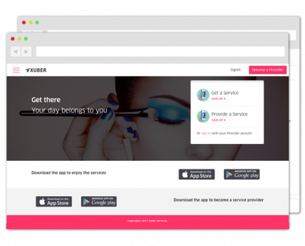 Gearing Up Your Business With Uber For Beauty App - Screenshot 1