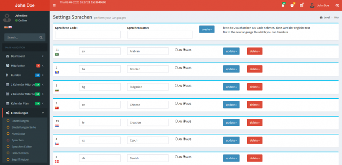 Work Planning Calendar - Screenshot 2