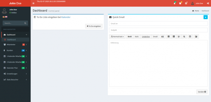 Work Planning Calendar - Screenshot 3