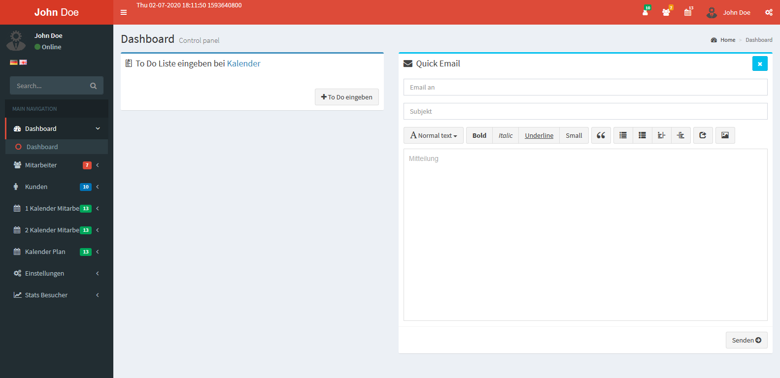 Work Planning Calendar - Screenshot 3