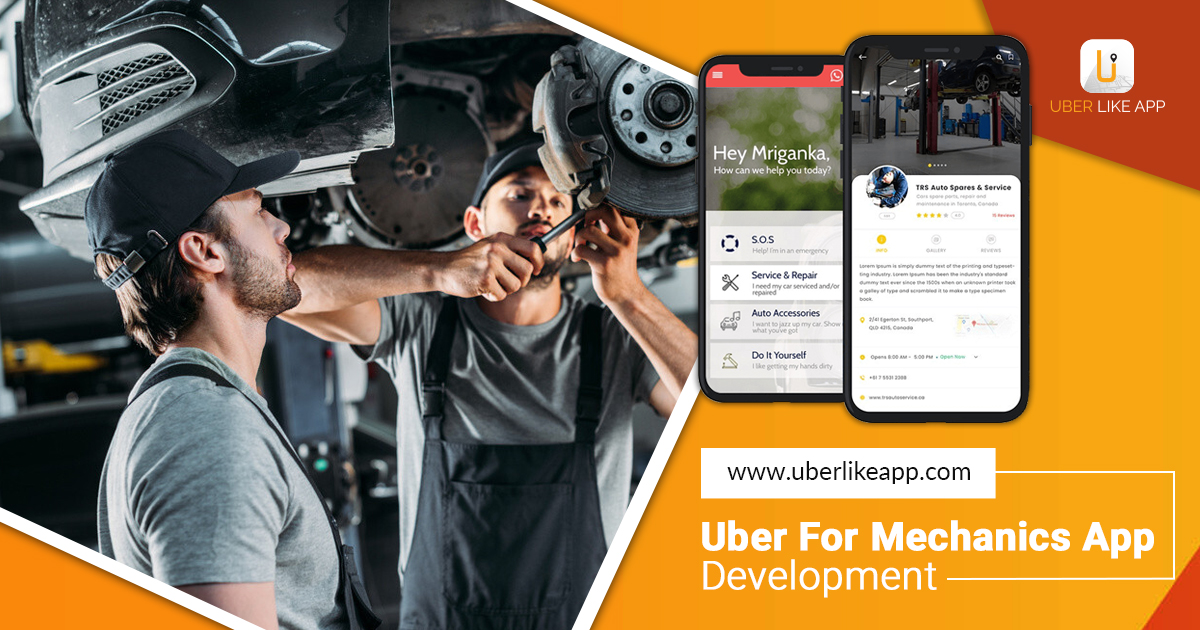Cater to a massive audience by investing in a On Demand Mechanic App - Screenshot 1