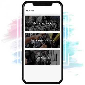 Uber for mechanic app - Screenshot 1