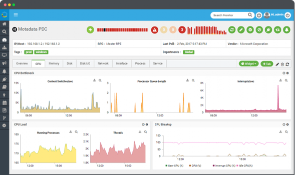 Network Monitoring Software - Screenshot 1