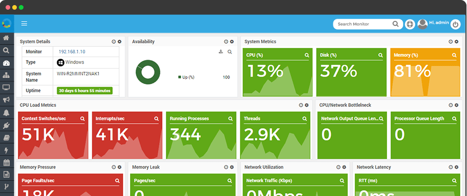 Network Monitoring Software - Screenshot 2