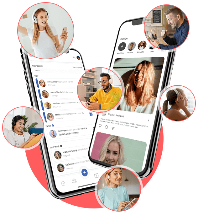 audio-based social media app - Screenshot 1