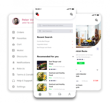 UberEats Clone - A Highly Functional Food Clone Application For Successful Business! - Screenshot 1