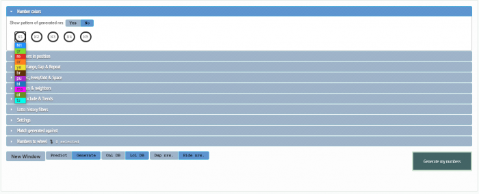 Lotto Results | Predictions | Statistics - Screenshot 1