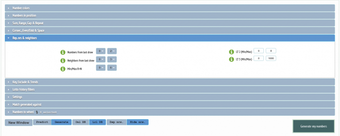Lotto Results | Predictions | Statistics - Screenshot 5