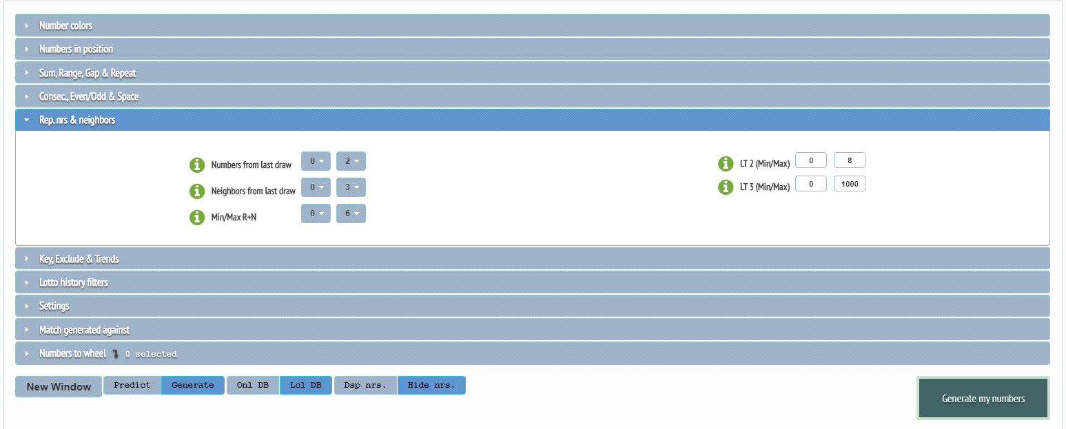 Lotto Results | Predictions | Statistics - Screenshot 5