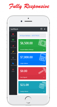Online Savings and Loan Banking System - Screenshot 2
