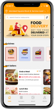 Grubhub Clone: On-Demand Food Delivery App - Screenshot 2