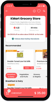 OneCart Clone: On Demand Grocery Delivery App - Screenshot 1