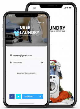 Uber For Laundry - A New Age Advantageous Application For Laundry Needs! - Screenshot 1