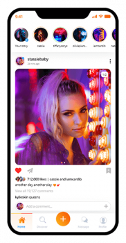 Social Media Space With Adult Fanclub App Development - Screenshot 1