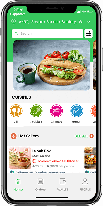 Swiggy Clone: White-label Food Delivery App - Screenshot 1