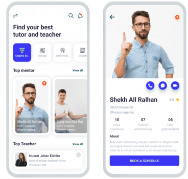 Uber For Tutors - A Contemporary Online Learning Platform! - Screenshot 2
