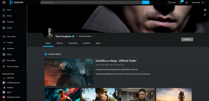 Visit Listing - PlayTube - The Ultimate PHP Video CMS & Video Sharing Platform PlayTube - The Ultimate PHP Video CMS & Video Sharing Platform - Screenshot 3