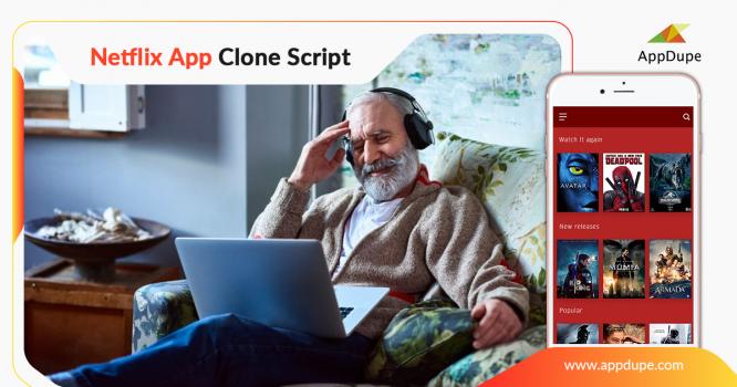 Netflix Clone App- Stream unlimited movies and get entertained unlimitedly - Screenshot 1