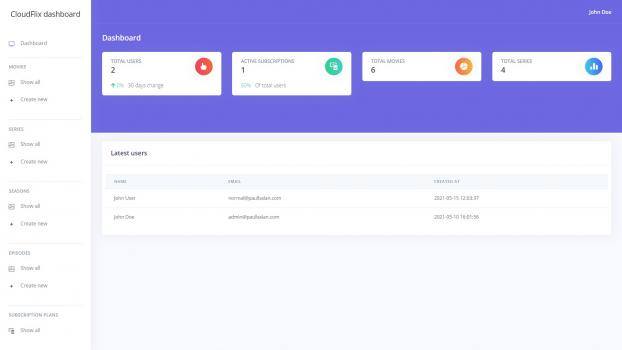 Cloud Flix - Subscription-Based Video Streaming Service - Screenshot 7