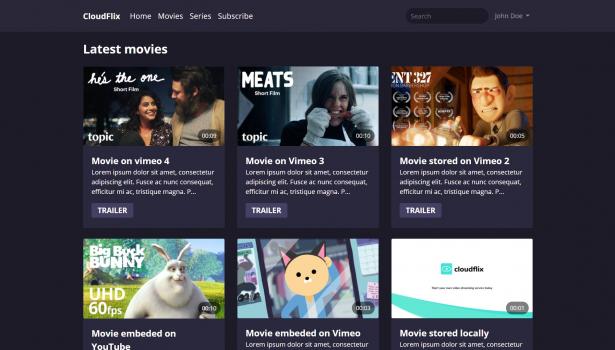Cloud Flix - Subscription-Based Video Streaming Service - Screenshot 4