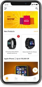 Set foot into the e-commerce industry with a fully-featured Amazon clone app - Screenshot 1