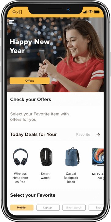 Set foot into the e-commerce industry with a fully-featured Amazon clone app - Screenshot 2