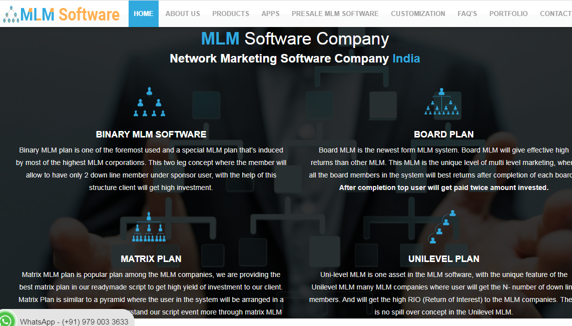 Crowdfunding Binary MLM Script - Screenshot 3