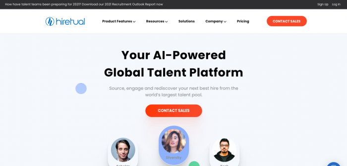 Hiretual - Screenshot 1