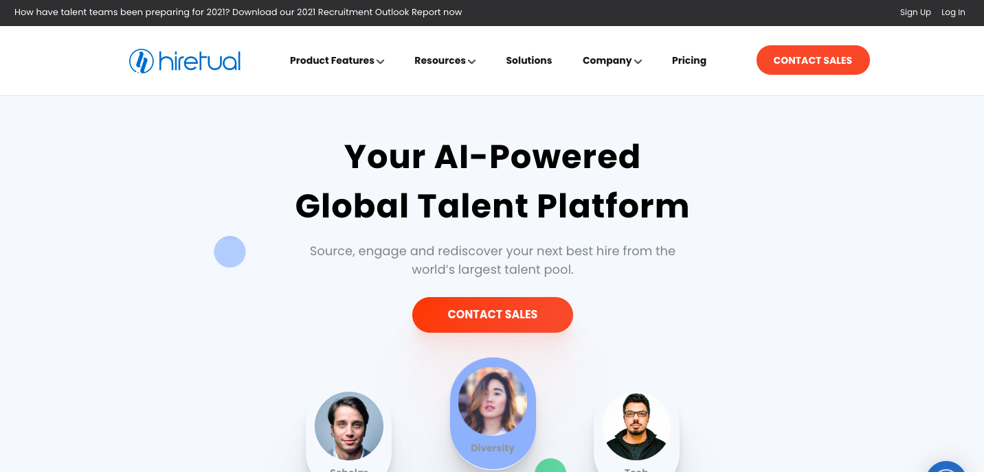Hiretual - Screenshot 1
