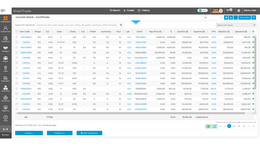 DiamTrade - Screenshot 2