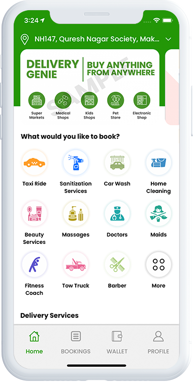 Gojek Clone - Screenshot 1