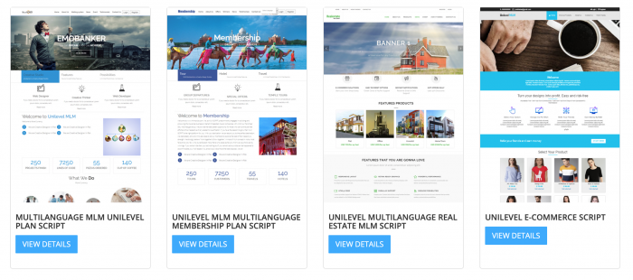 Readymade mlm PHP script - Screenshot 1