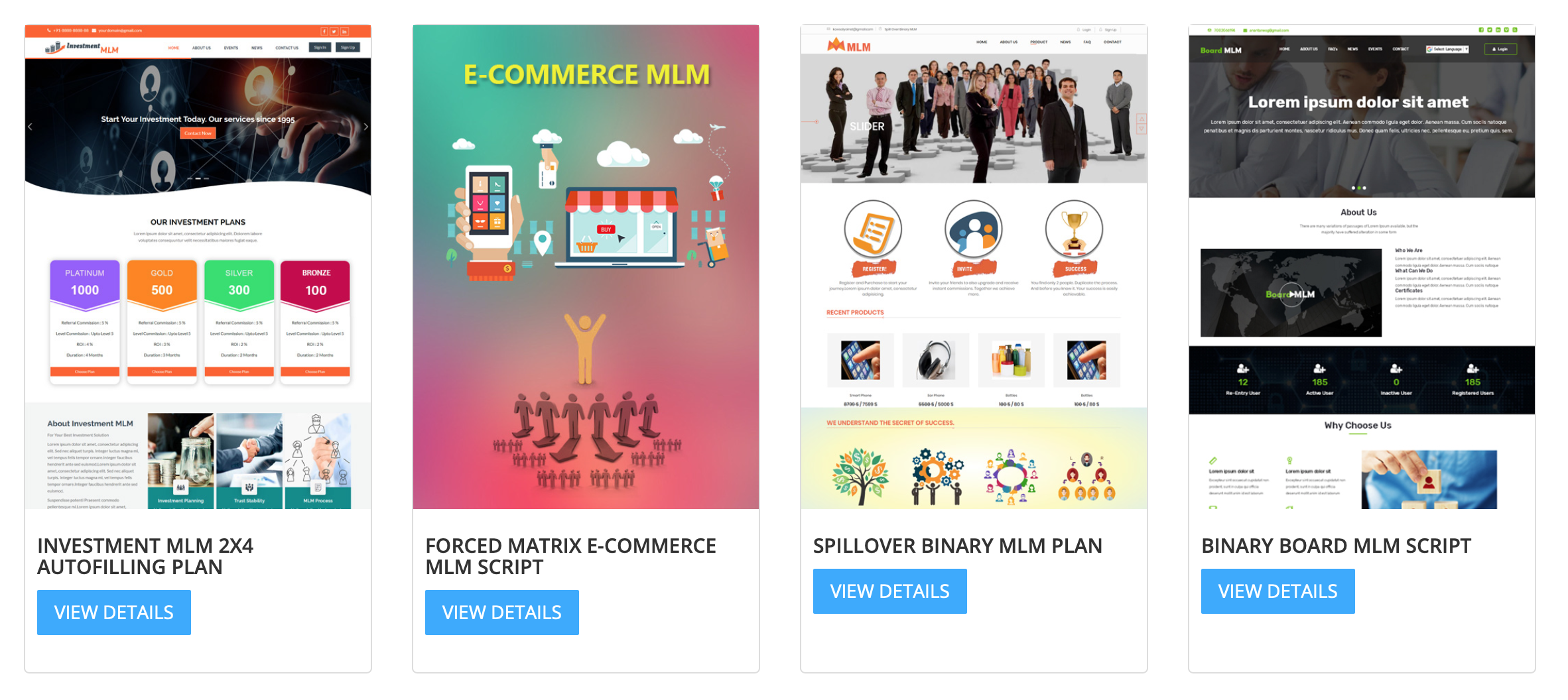 Readymade mlm PHP script - Screenshot 2