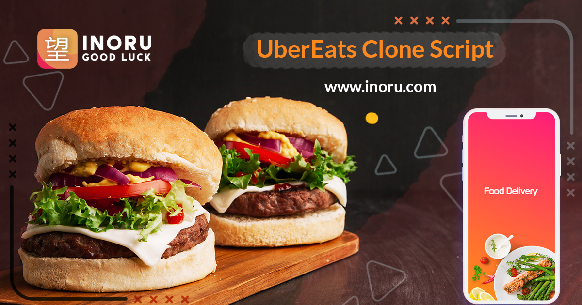 UberEats Clone - INORU helps you develop your Food delivery application as Uber eats - Screenshot 1