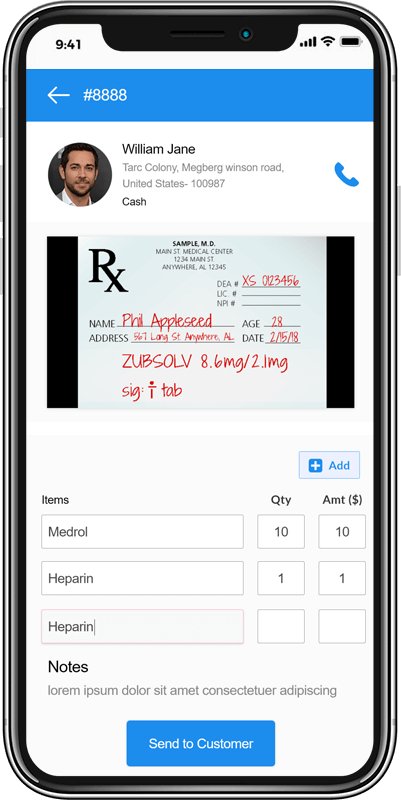 Enrich your pharmacy business with an on-demand medicine delivery app - Screenshot 1