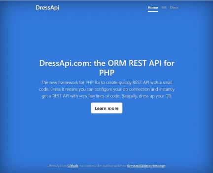 DressApi - Screenshot 1