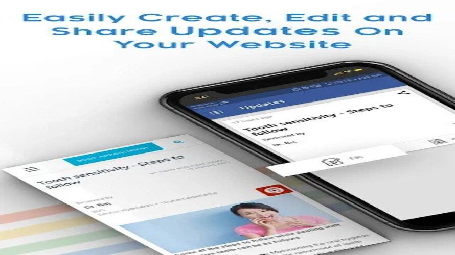 Instant Website Builder: Websites.co.in App - Screenshot 3